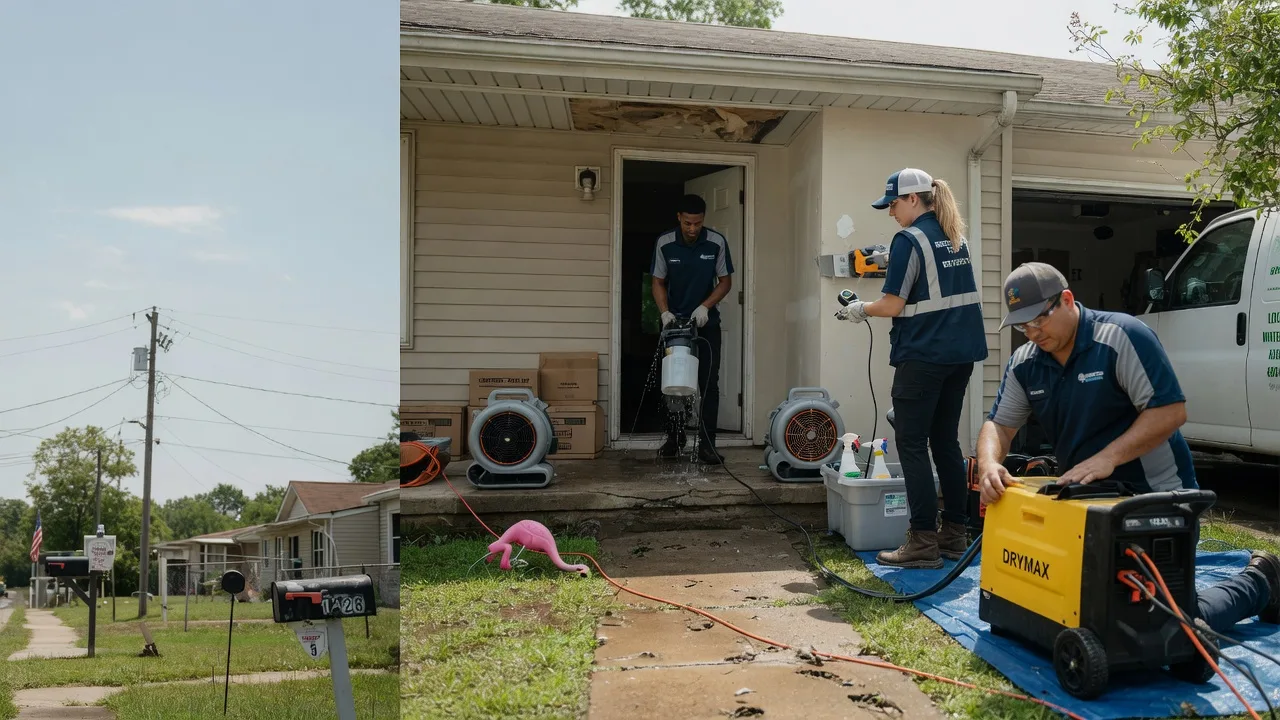 Storm Damage Water Removal in Lamont, OK near me